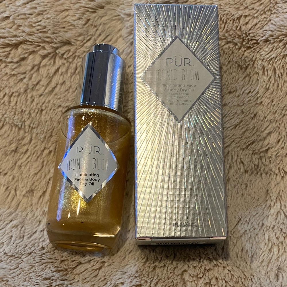 NIB PÜR Iconic Glow Illuminating Face and Body Dry Oil
